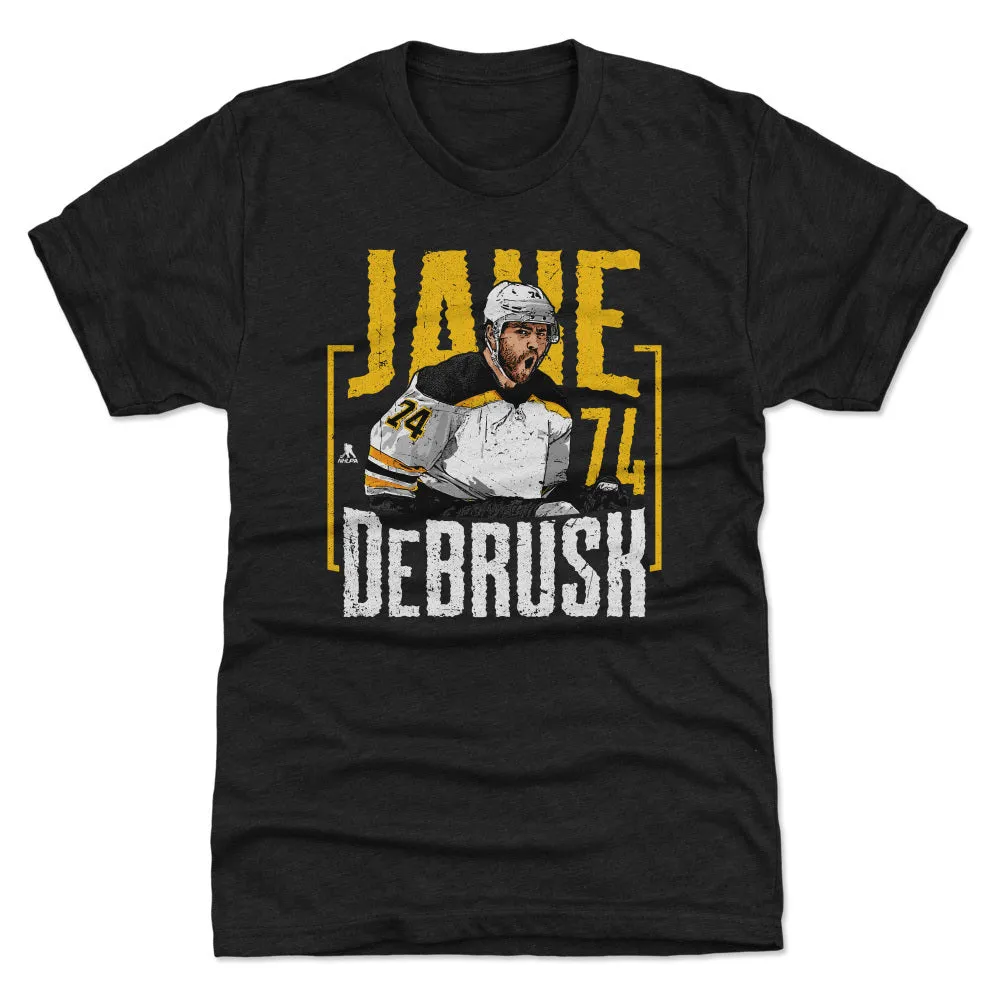 Jake DeBrusk Boston Player Name WHT sold by 500 Level