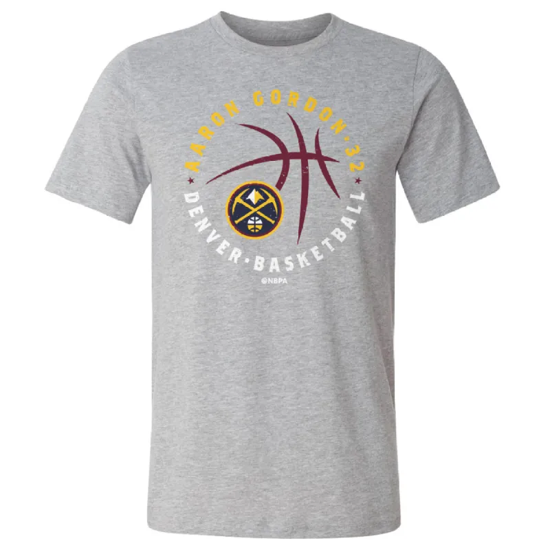 Aaron Gordon Denver Nuggets Player Ball WHT sold by 500 Level