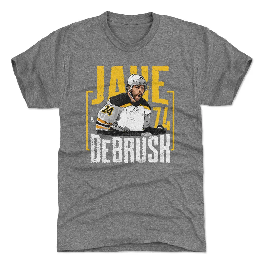 Jake DeBrusk Boston Player Name WHT sold by 500 Level product image thumbnail 2