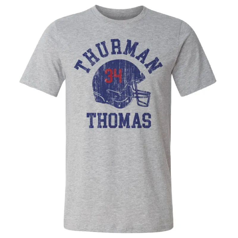 Thurman Thomas Buffalo Helmet Font sold by 500 Level