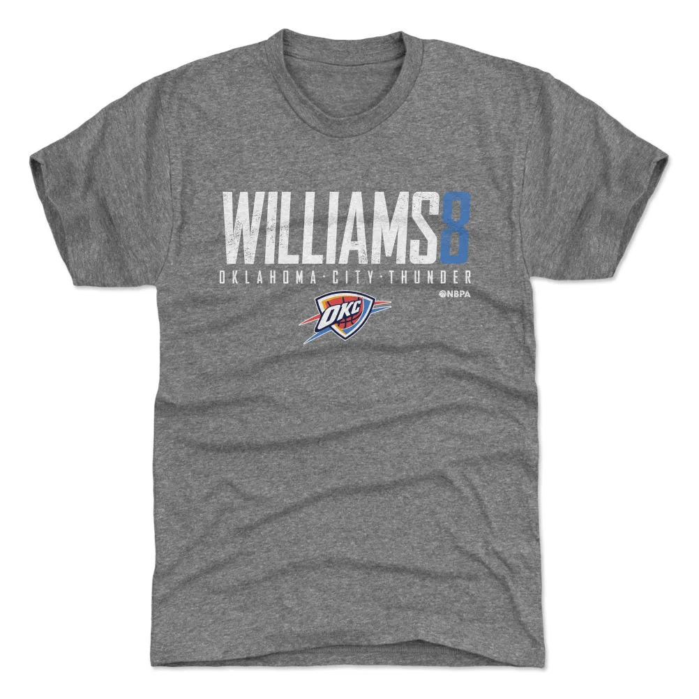 Jalen Williams Oklahoma City Thunder Elite WHT sold by 500 Level