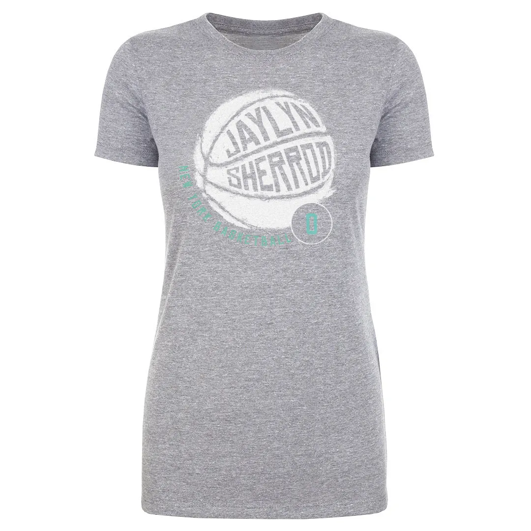 Jaylyn Sherrod New York Basketball WHT sold by 500 Level product image thumbnail 2