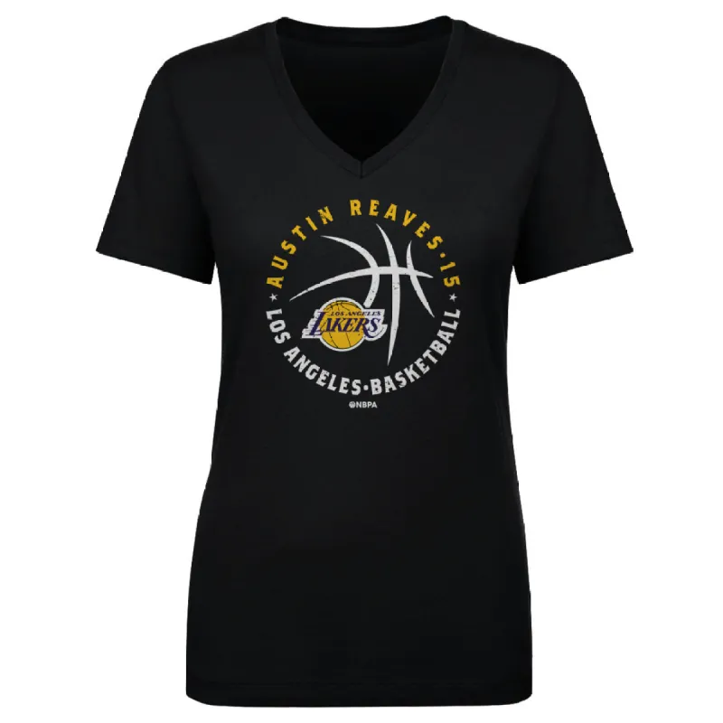 Austin Reaves Los Angeles Lakers Player Ball WHT sold by 500 Level