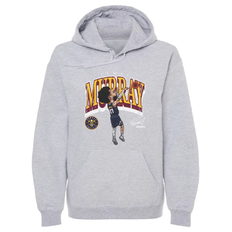 Jamal Murray Denver Nuggets Cartoon WHT sold by 500 Level