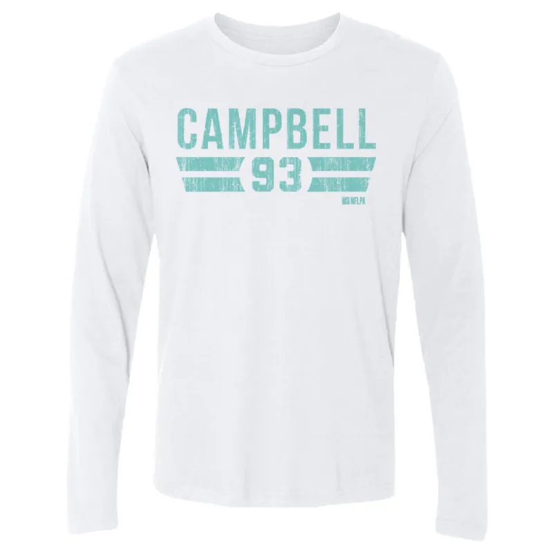Calais Campbell Miami Font sold by 500 Level