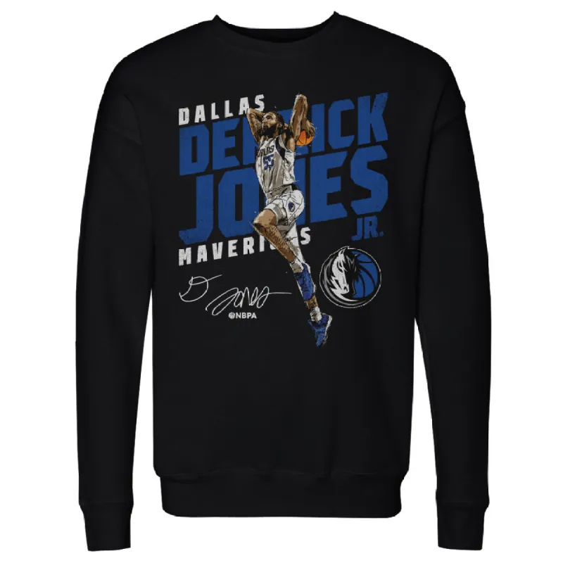 Derrick Jones Jr. Dallas Mavericks Slant WHT sold by 500 Level