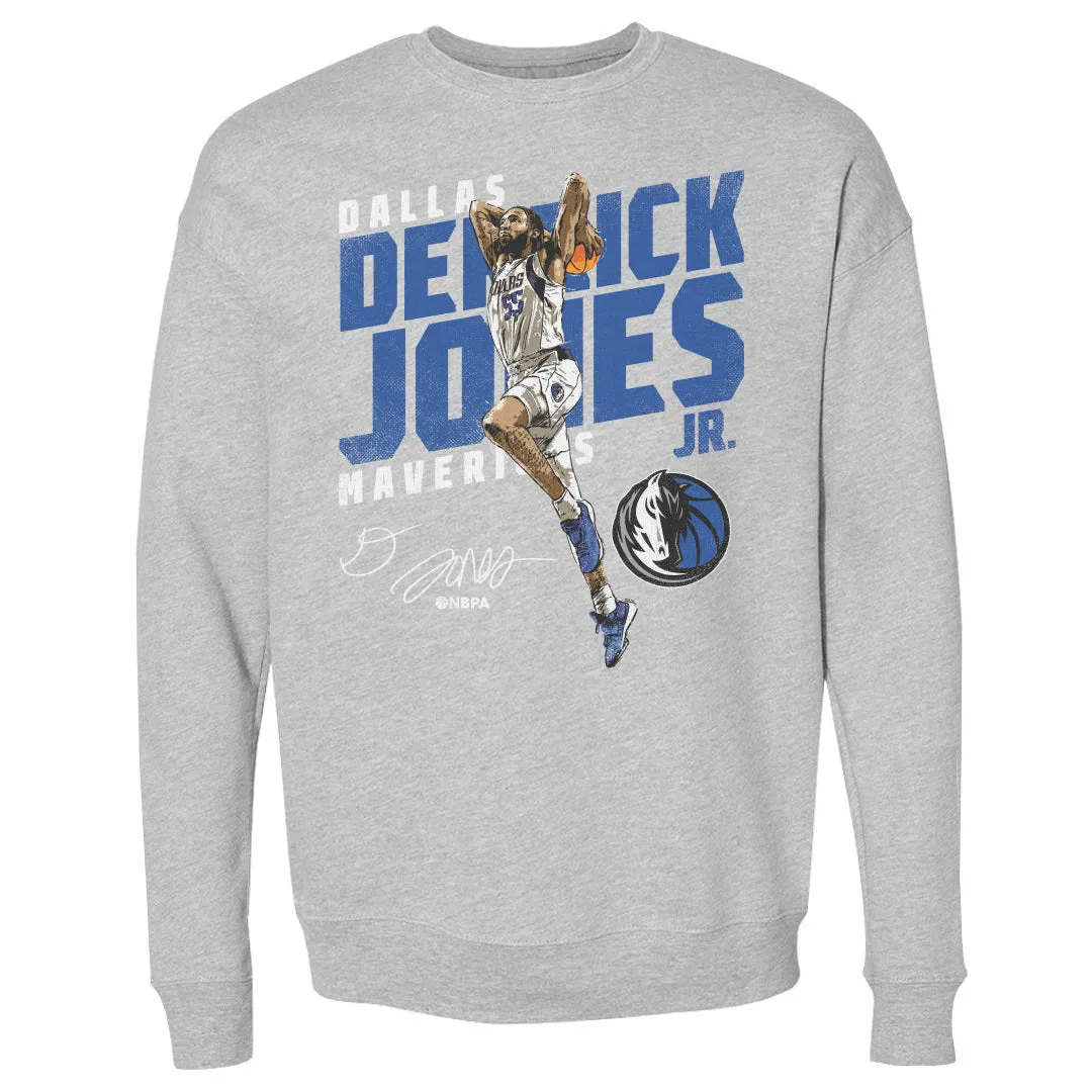 Derrick Jones Jr. Dallas Mavericks Slant WHT sold by 500 Level product image thumbnail 2