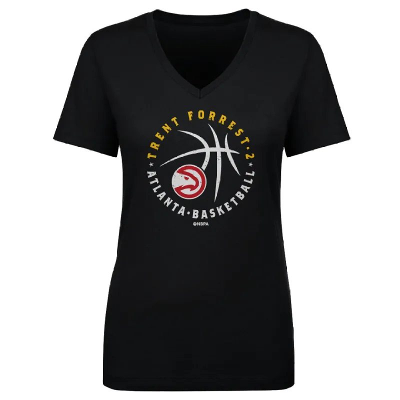 Trent Forrest Atlanta Hawks Player Ball WHT sold by 500 Level