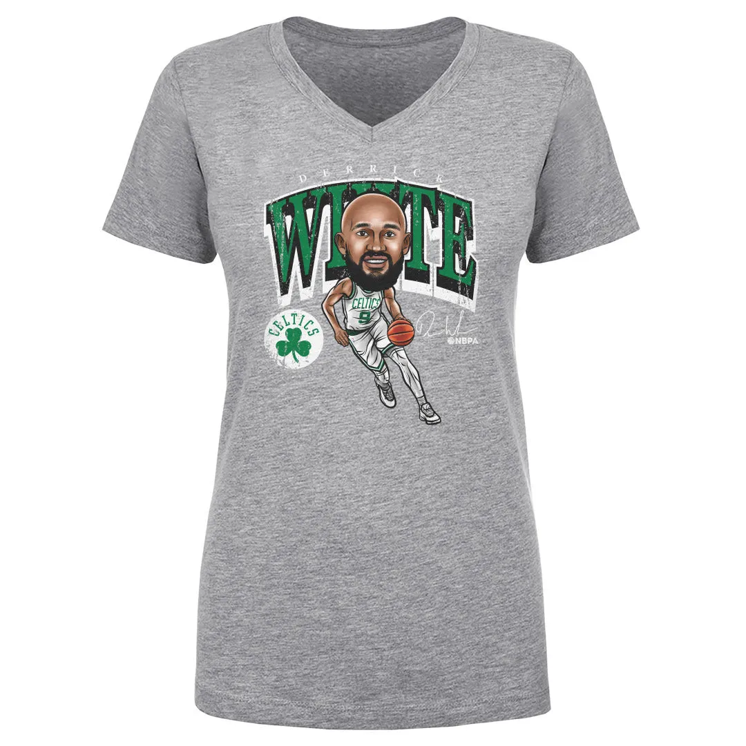 Derrick White Boston Celtics Cartoon WHT sold by 500 Level product image thumbnail 2