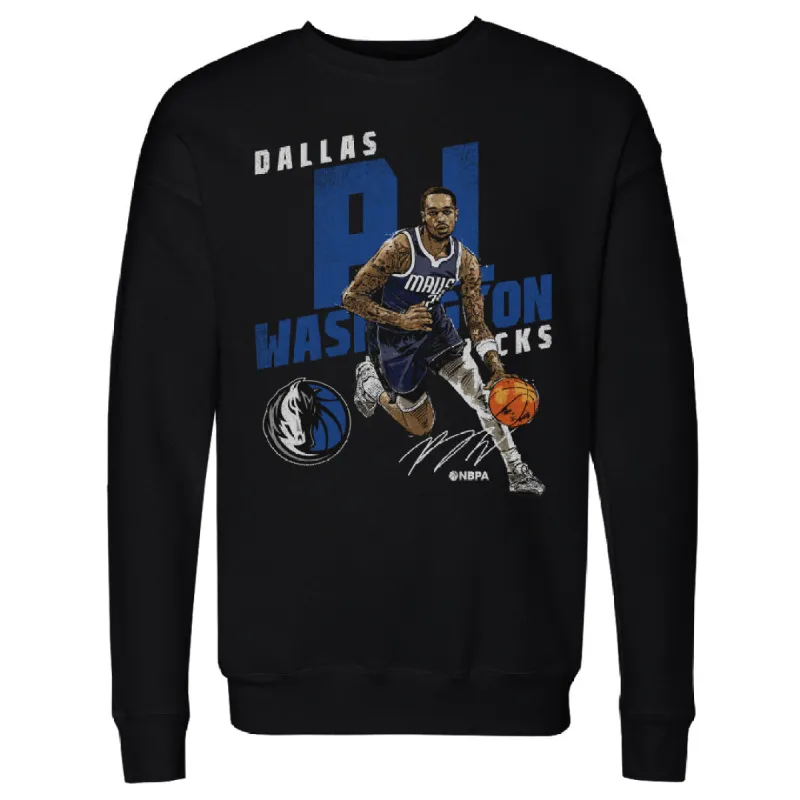 P.J. Washington Dallas Mavericks Slant WHT sold by 500 Level