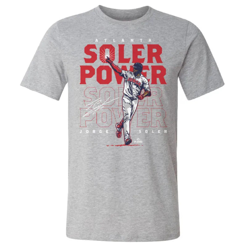 Jorge Soler Atlanta Soler Power WHT sold by 500 Level