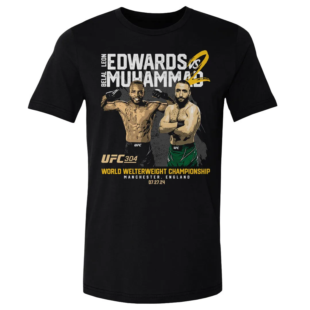 UFC 304 Leon Edwards Vs. Belal Muhammad 2 WHT sold by 500 Level