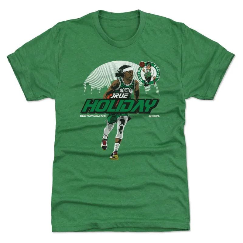 Jrue Holiday Boston Celtics Skyline WHT sold by 500 Level