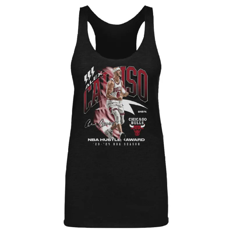 Alex Caruso Chicago Bulls 2024 NBA Hustle Award WHT sold by 500 Level