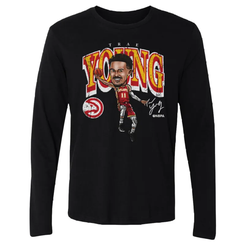 Trae Young Atlanta Hawks Cartoon WHT sold by 500 Level