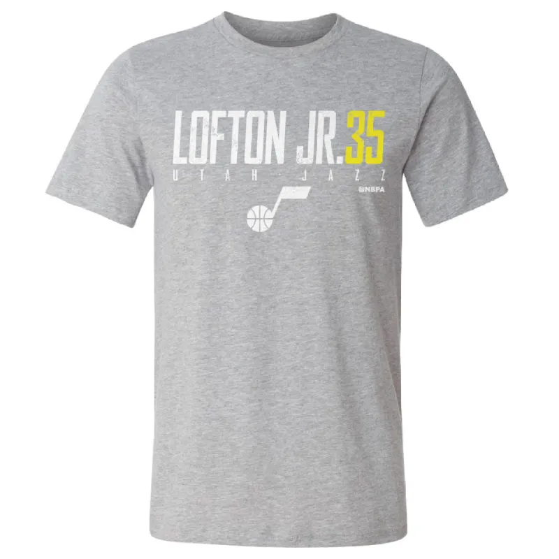 Kenneth Lofton Jr. Utah Jazz Elite WHT sold by 500 Level