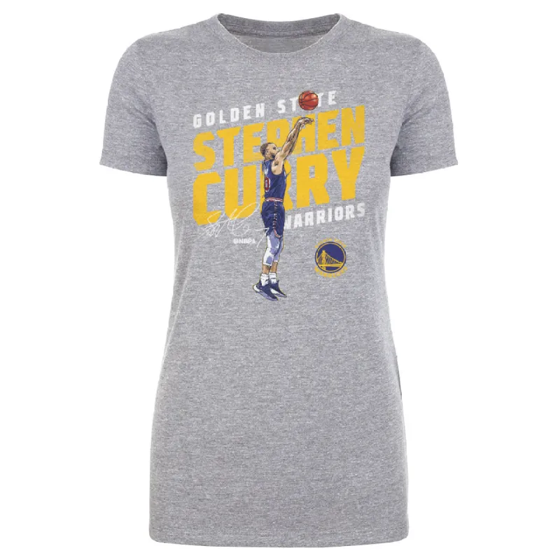 Steph Curry Golden State Warriors Slant WHT sold by 500 Level
