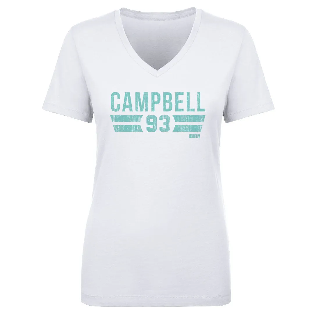Calais Campbell Miami Font sold by 500 Level