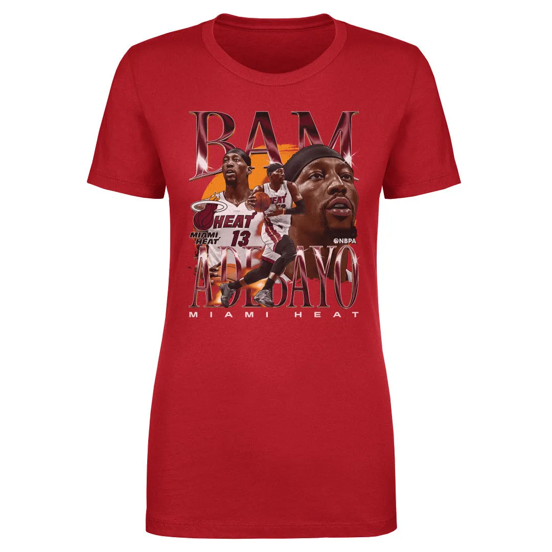 Bam Adebayo Miami Heat Vintage WHT sold by 500 Level product image thumbnail 2