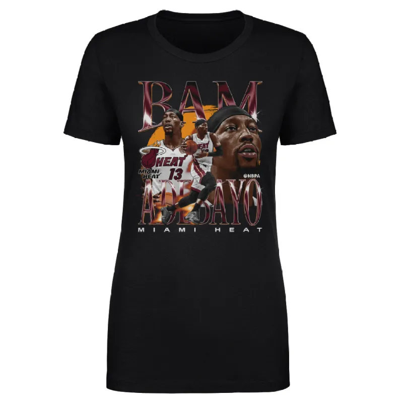 Bam Adebayo Miami Heat Vintage WHT sold by 500 Level