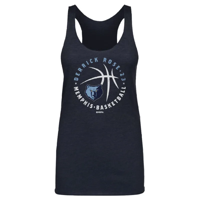 Derrick Rose Memphis Grizzlies Player Ball WHT sold by 500 Level