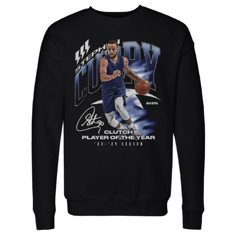Steph Curry Golden State 2024 Clutch Player Award WHT sold by 500 Level