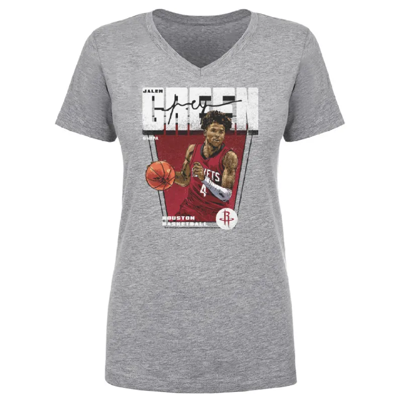 Jalen Green Houston Rockets Premiere WHT sold by 500 Level