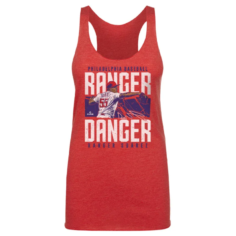 Ranger Suarez Philadelphia Ranger Danger WHT sold by 500 Level