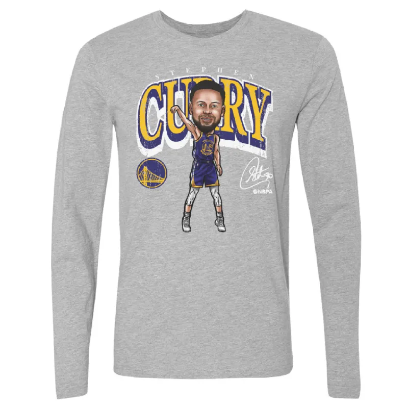 Steph Curry Golden State Warriors Cartoon WHT sold by 500 Level