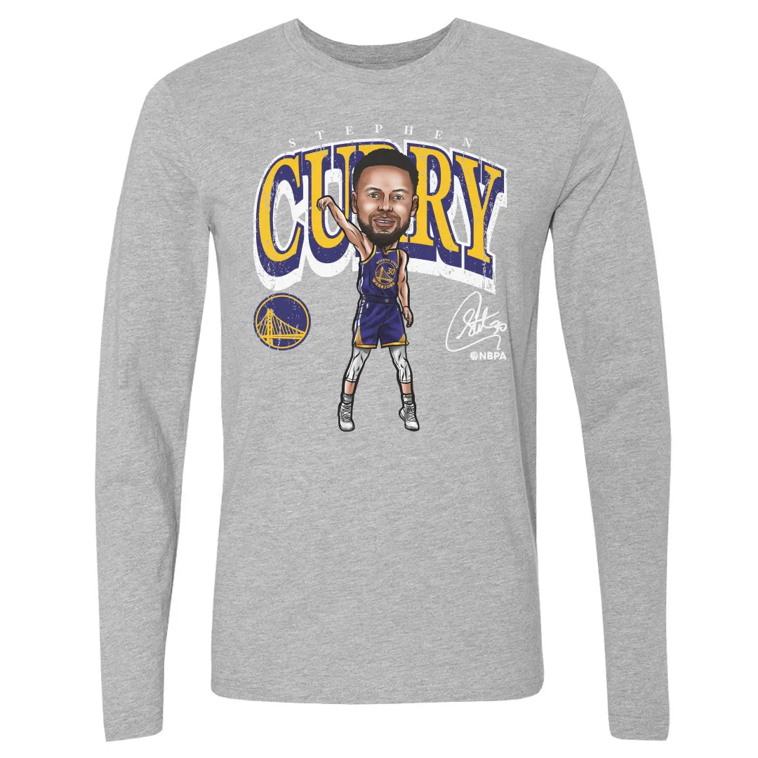 Steph Curry Golden State Warriors Cartoon WHT sold by 500 Level