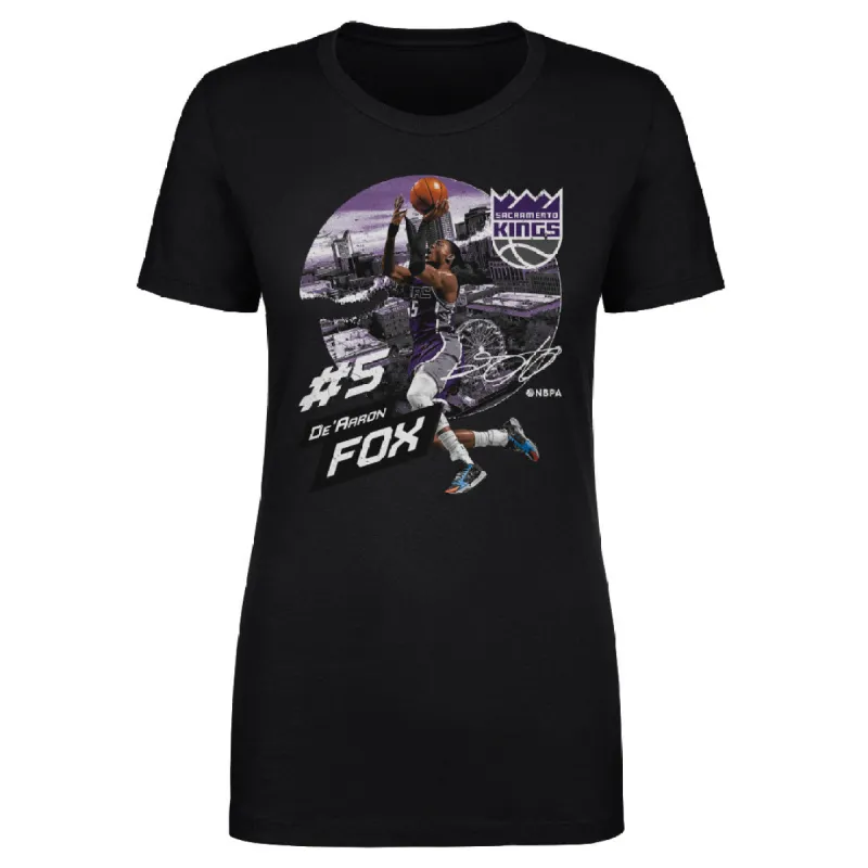 De'Aaron Fox Sacramento Kings City Emblem WHT sold by 500 Level