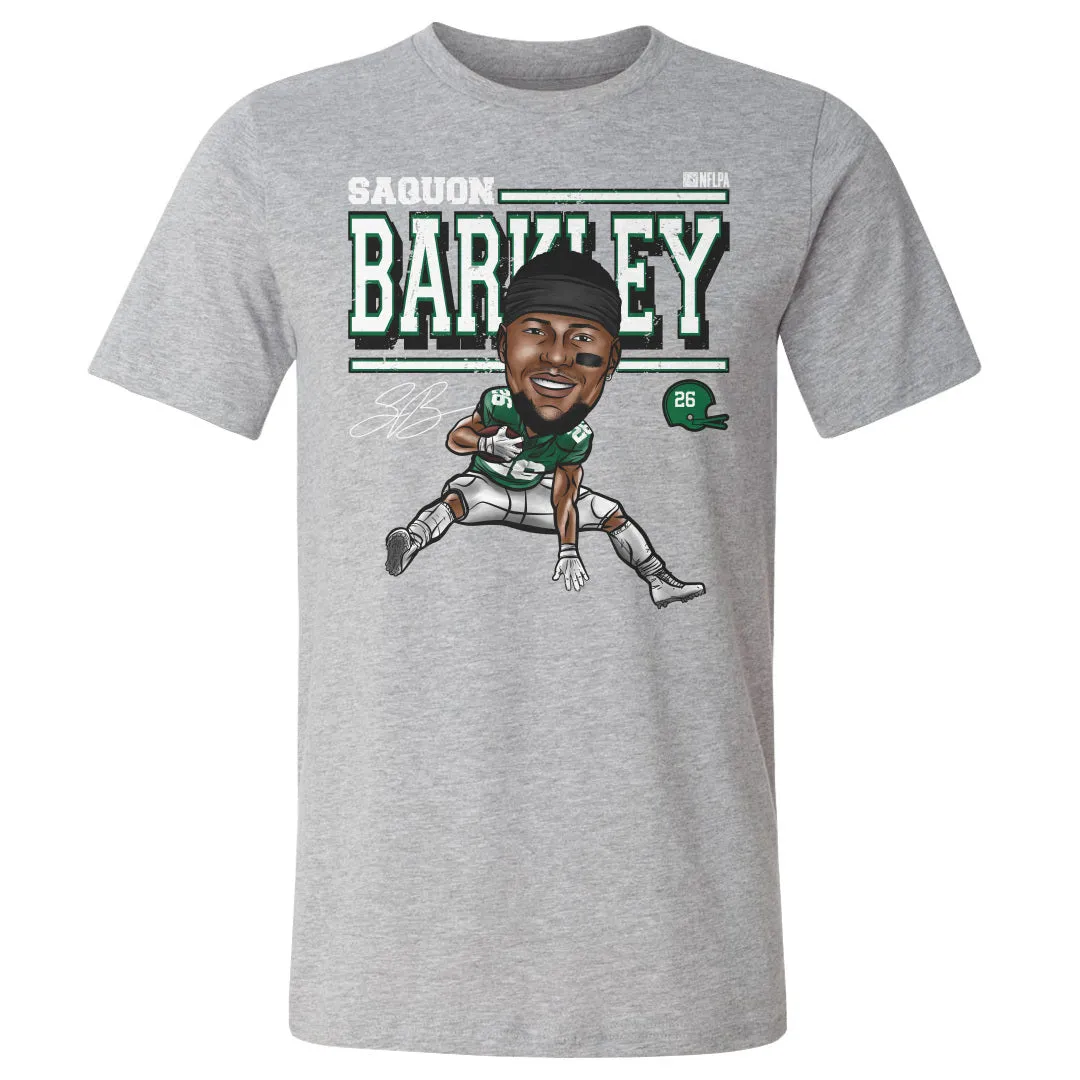Saquon Barkley Philadelphia Cartoon WHT sold by 500 Level