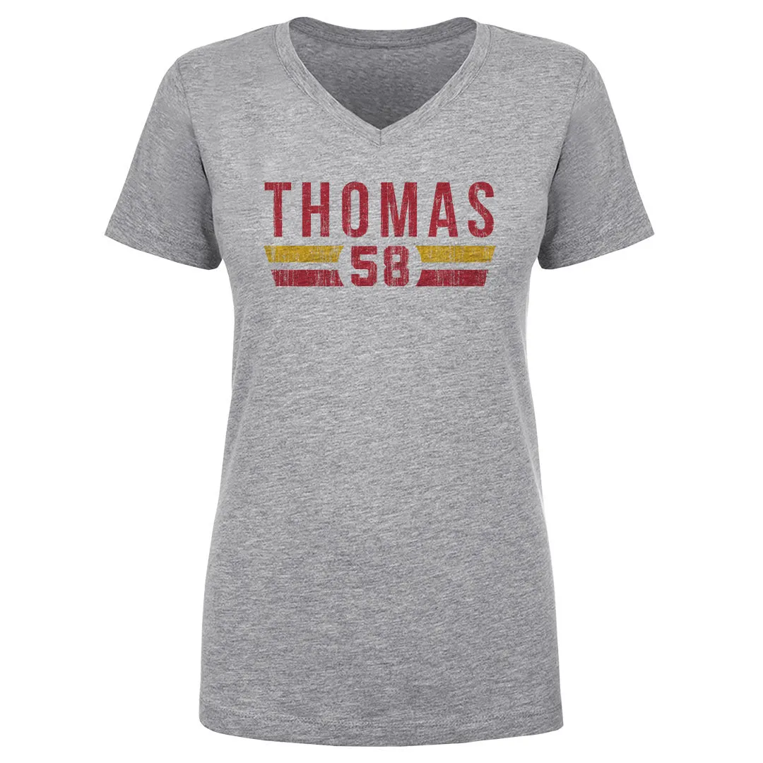 Derrick Thomas Kansas City Font sold by 500 Level