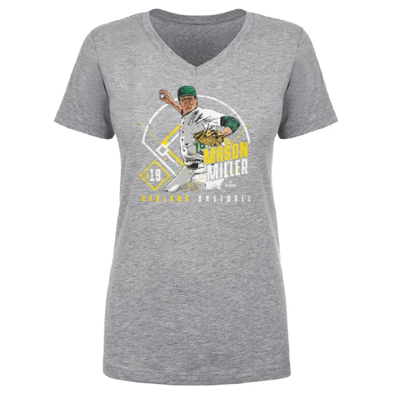 Mason Miller Oakland Ballpark WHT sold by 500 Level