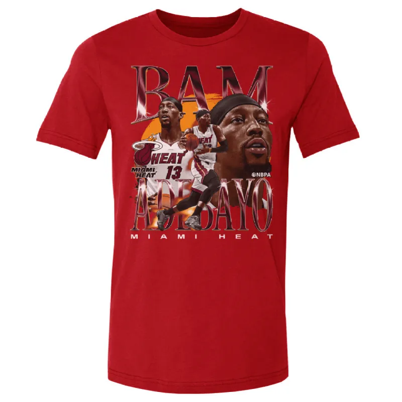 Bam Adebayo Miami Heat Vintage WHT sold by 500 Level
