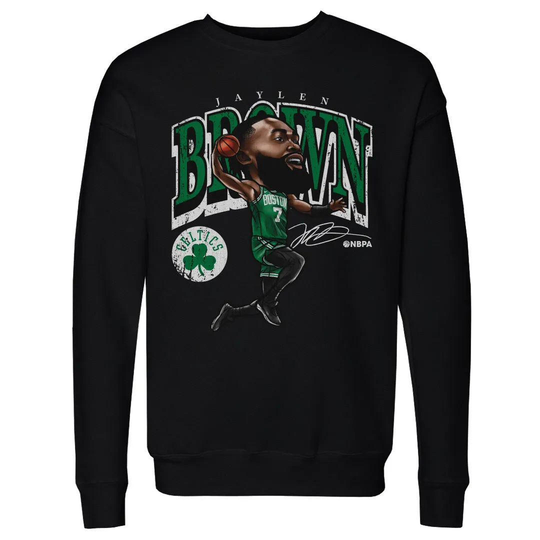 Jaylen Brown Boston Celtics Cartoon WHT sold by 500 Level product image thumbnail 2