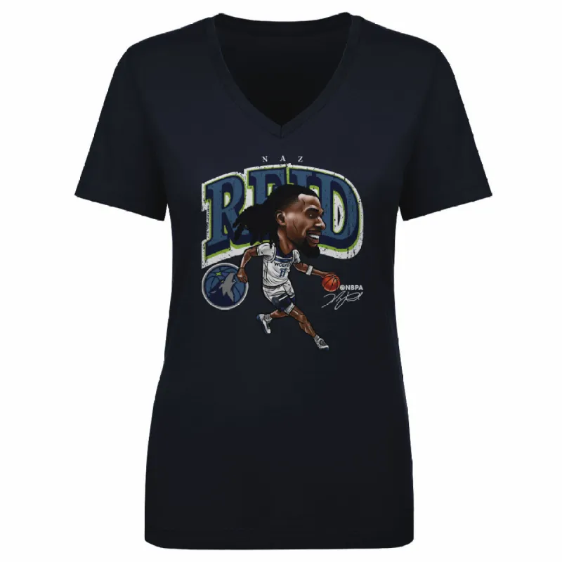 Naz Reid Minnesota Timberwolves Cartoon WHT sold by 500 Level