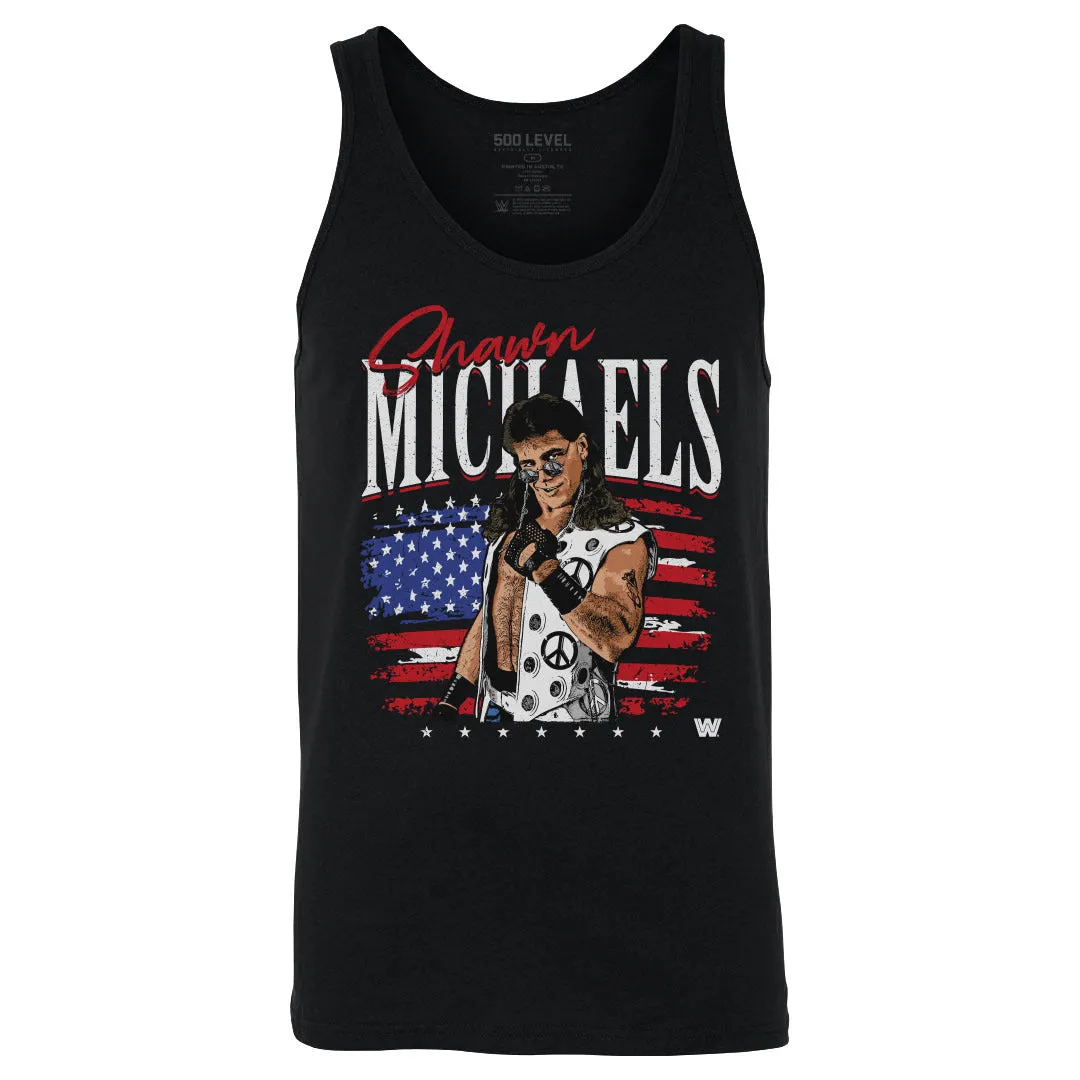 Shawn Michaels American Flag WHT sold by 500 Level