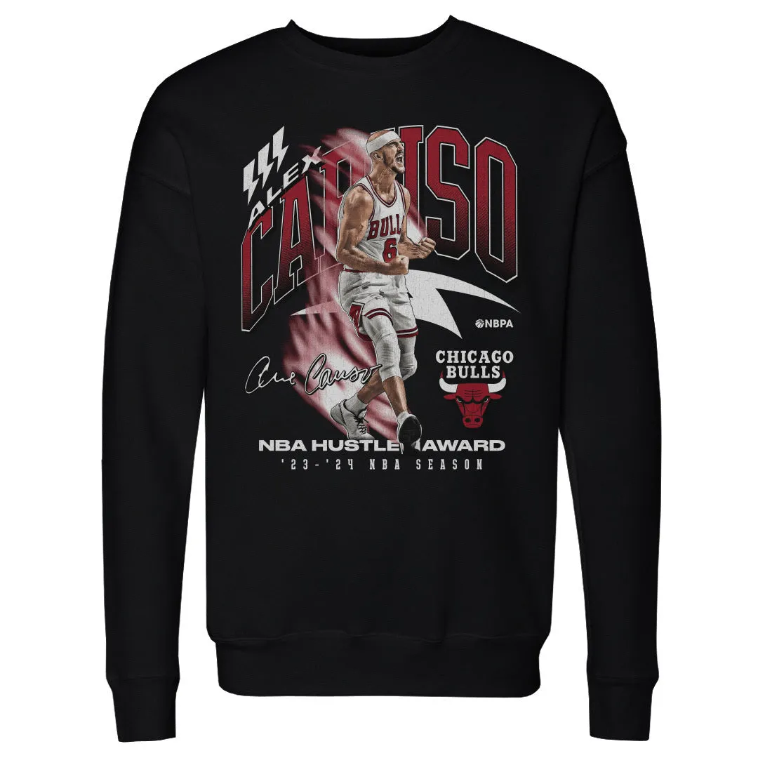 Alex Caruso Chicago Bulls 2024 NBA Hustle Award WHT sold by 500 Level