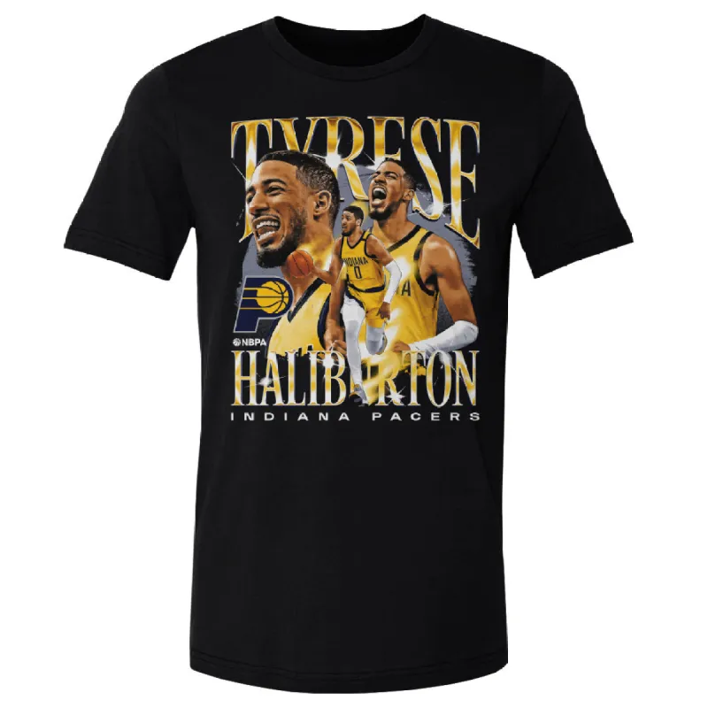 Tyrese Haliburton Indiana Pacers Vintage WHT sold by 500 Level