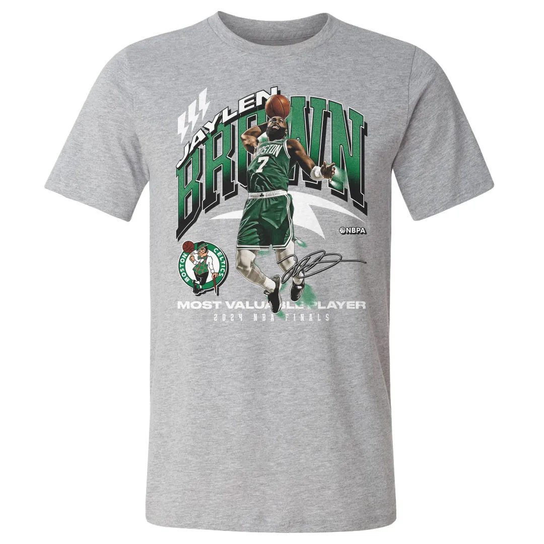 Jaylen Brown Boston Celtics 2024 NBA Finals MVP Award WHT sold by 500 Level product image thumbnail 2