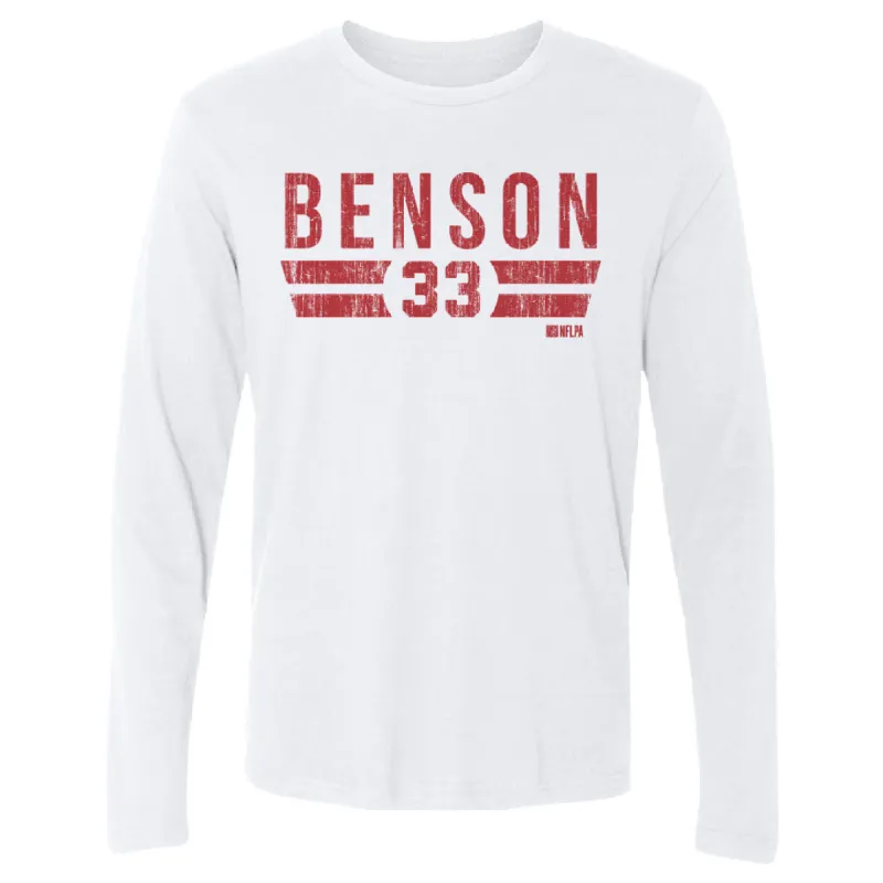 Trey Benson Arizona Font sold by 500 Level