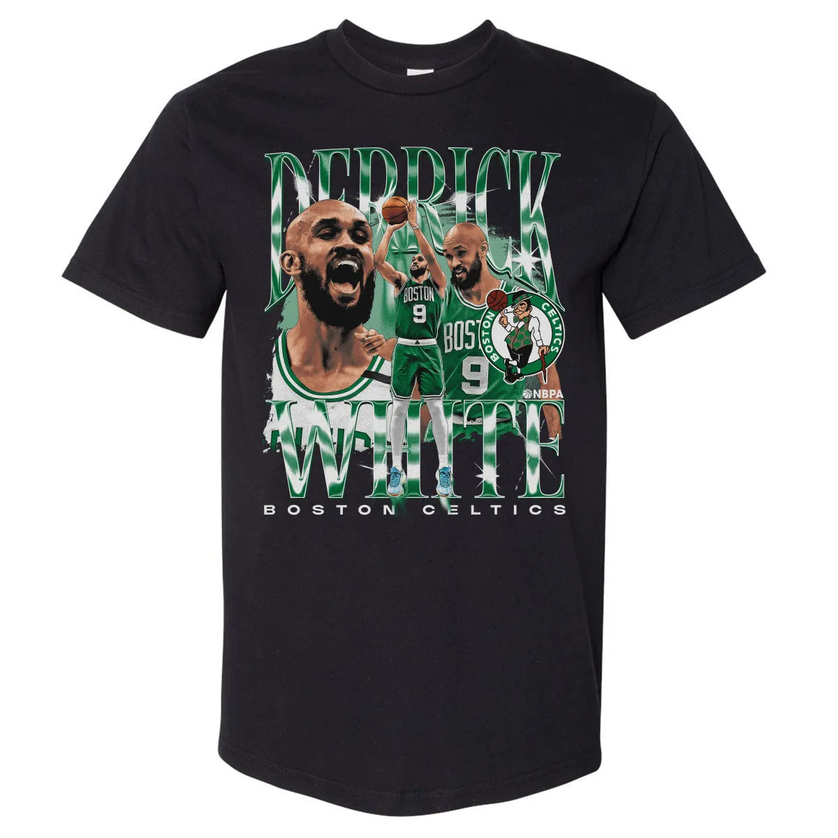 Derrick White Boston Celtics Vintage WHT sold by 500 Level