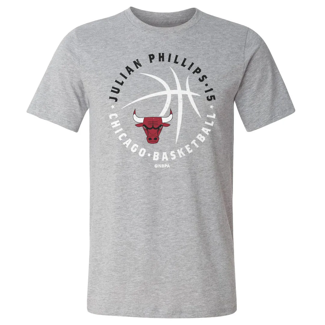 Julian Phillips Chicago Bulls Player Ball WHT sold by 500 Level product image thumbnail 2