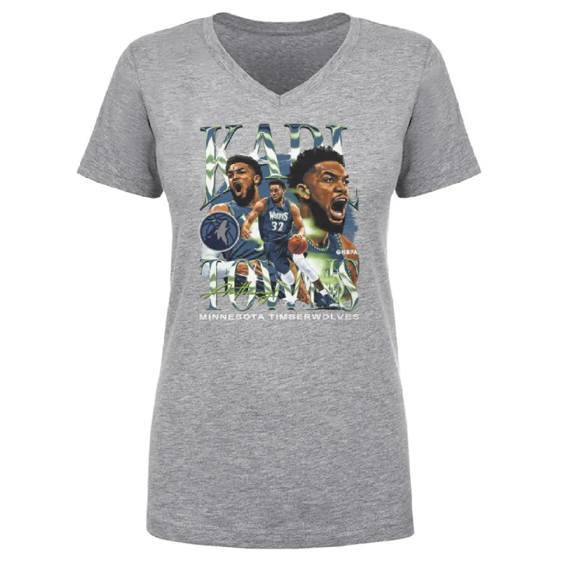 Karl-Anthony Towns Minnesota Timberwolves Vintage WHT sold by 500 Level