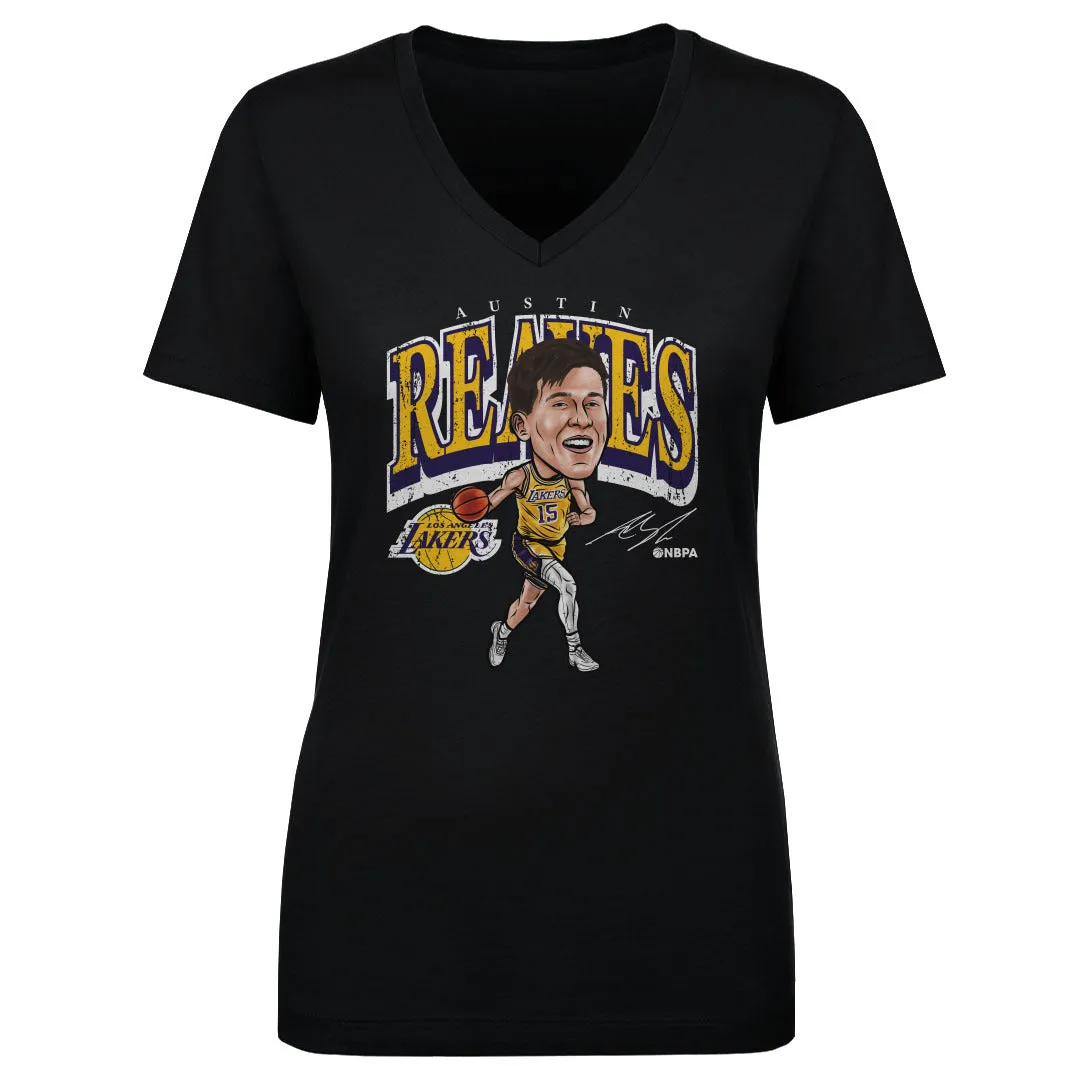 Austin Reaves Los Angeles Lakers Cartoon WHT sold by 500 Level