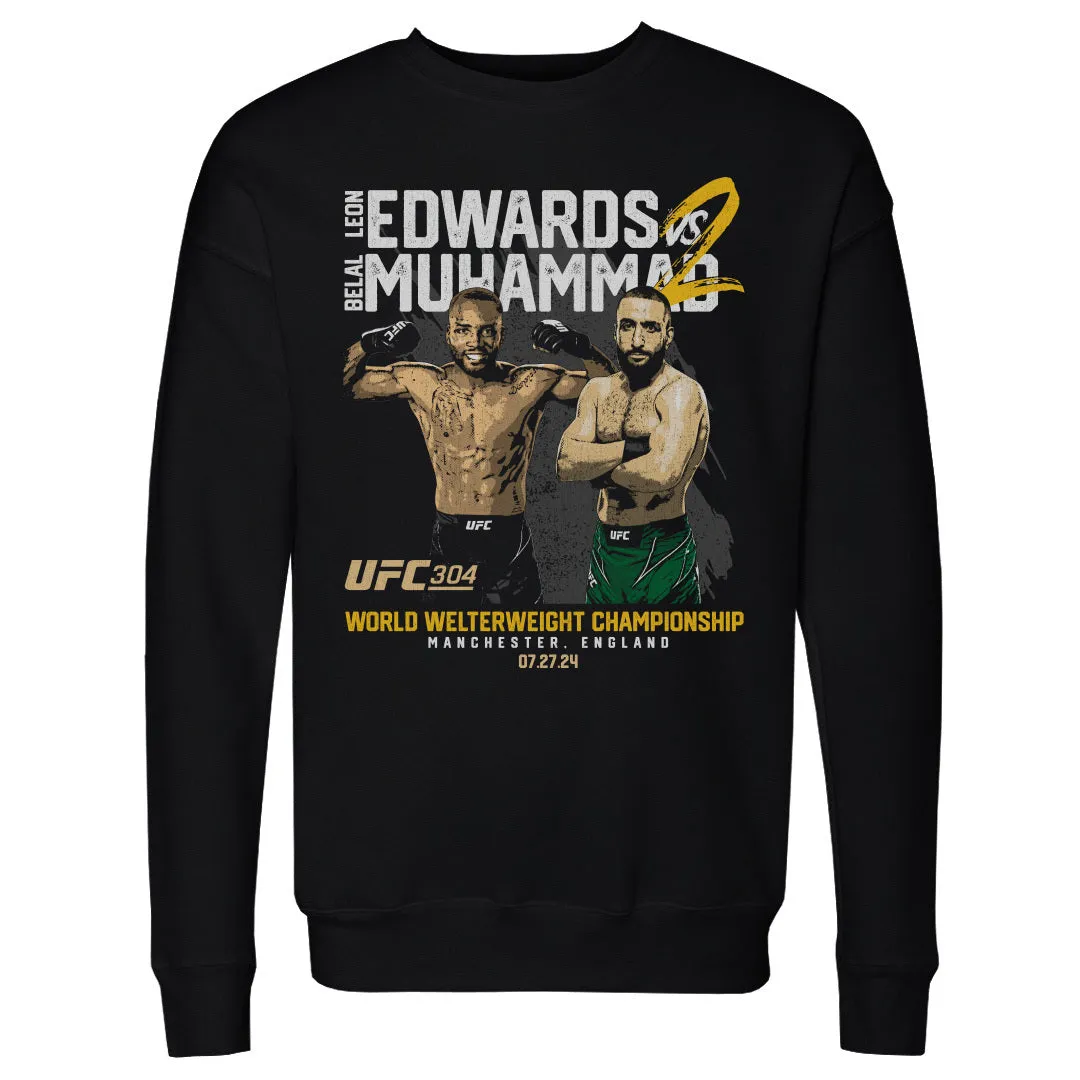 UFC 304 Leon Edwards Vs. Belal Muhammad 2 WHT sold by 500 Level