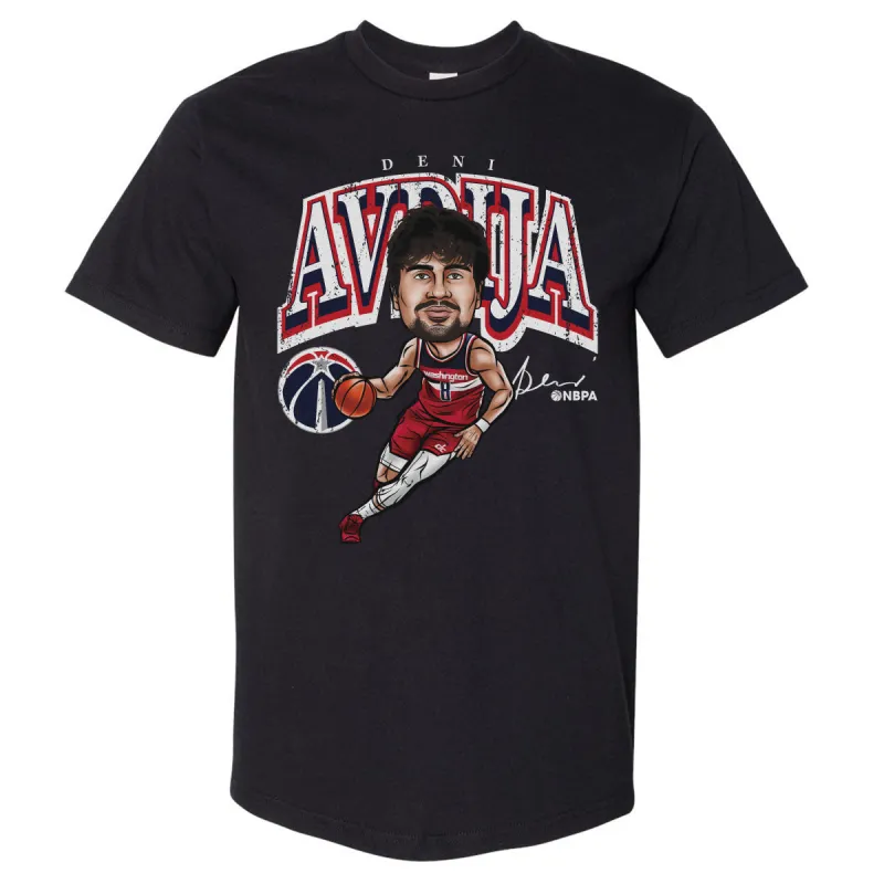 Deni Avdija Washington Wizards Cartoon WHT sold by 500 Level