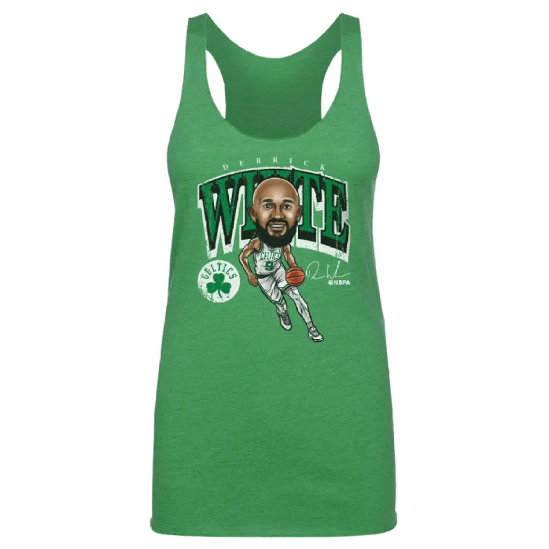 Derrick White Boston Celtics Cartoon WHT sold by 500 Level