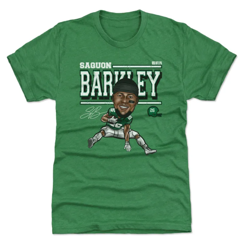 Saquon Barkley Philadelphia Cartoon WHT sold by 500 Level